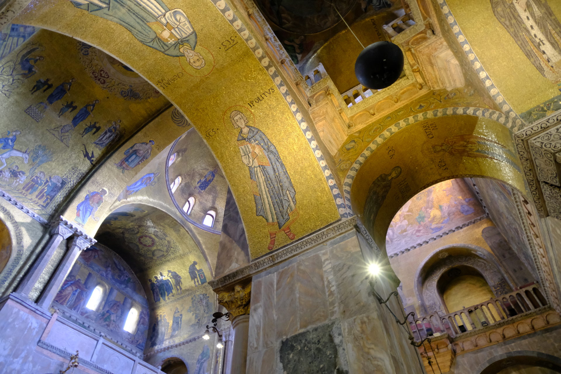 Ceiling of St. Mark's Cathedral